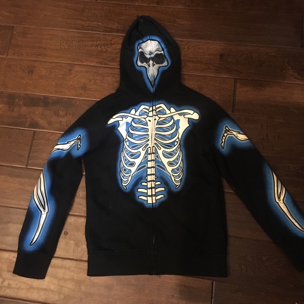 Boy skeleton jacket